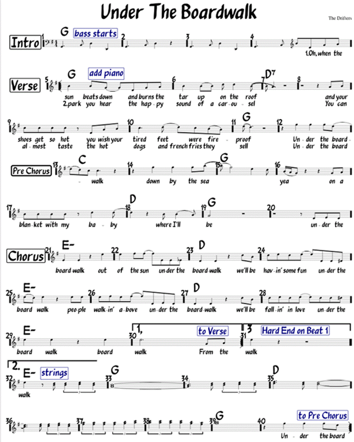 Sheet Music